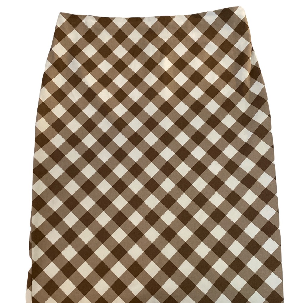 7th Ave., New York and Company gingham pencil skirt size 10